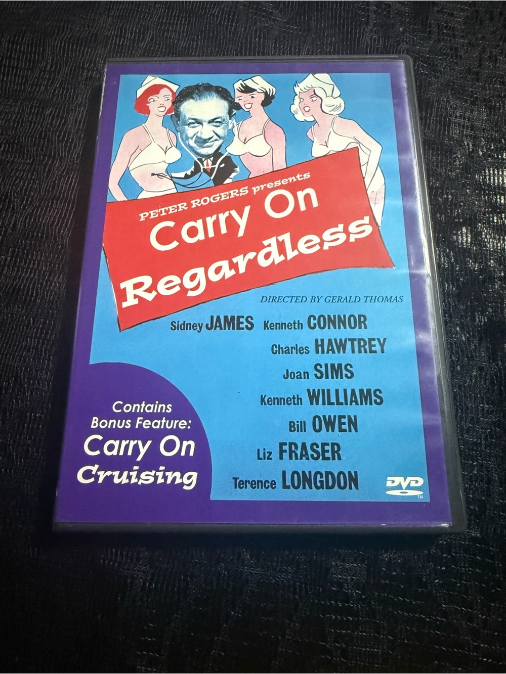 Peter rogers presents carry on regardless anchor bay dvd (bx5)